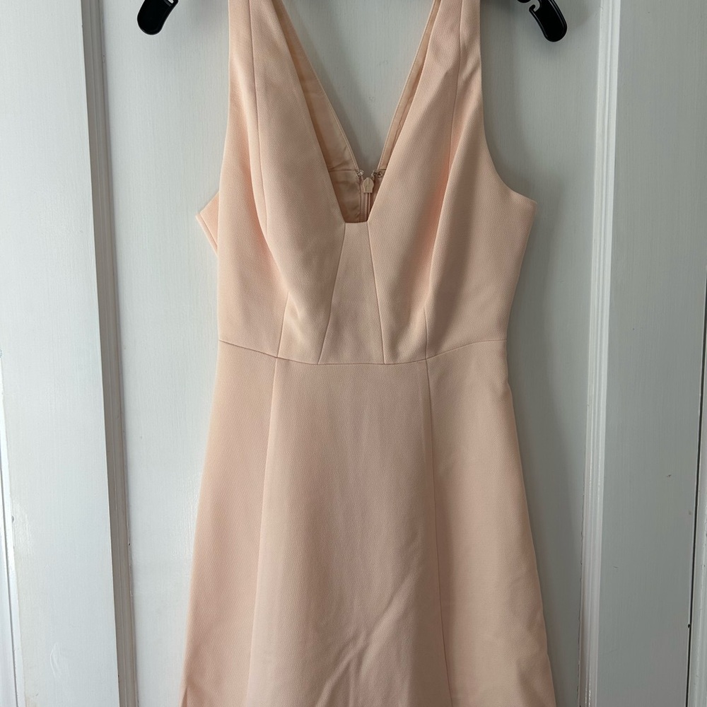BCBGeneration Blush Backless Dress